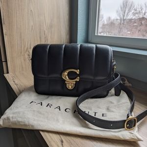 Coach Studio Shoulder Bag with Quilting